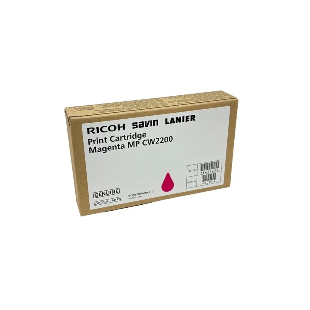 Cartucho de tinta Ricoh mp CW2200 841722 magenta 100 ml original