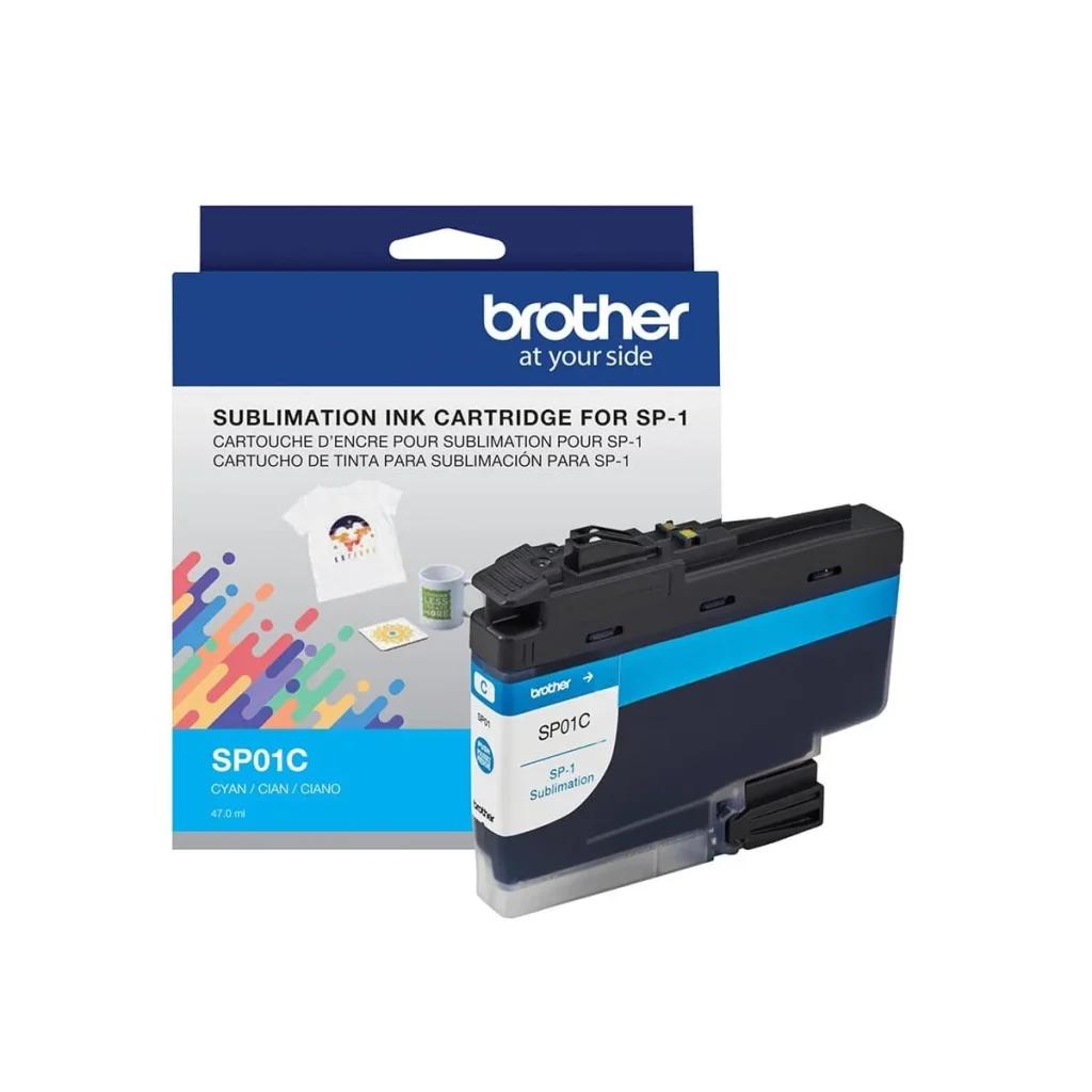 Cartucho de tinta sublimática Brother SP01CS ciano 47 ml original
