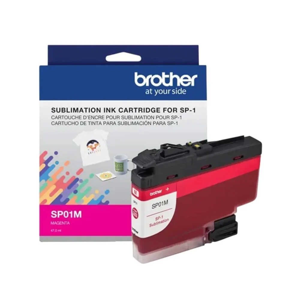 Cartucho de tinta sublimática Brother SP01MS magenta 47 ml original