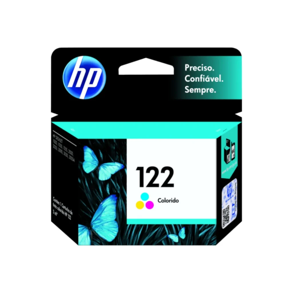 Cartucho HP 122 colorido CH562HB original