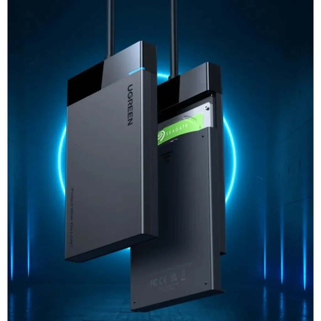 Case externo ugreen USB 3.0 para HD e SSD SATA 2,5" US221
