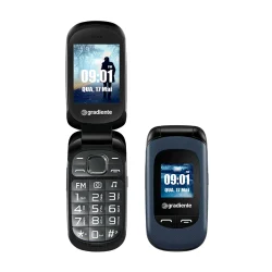 Celular Gradiente Flip Neo S105A Dual Chip Rádio FM MP3 — H&H Suprimentos Corporativos