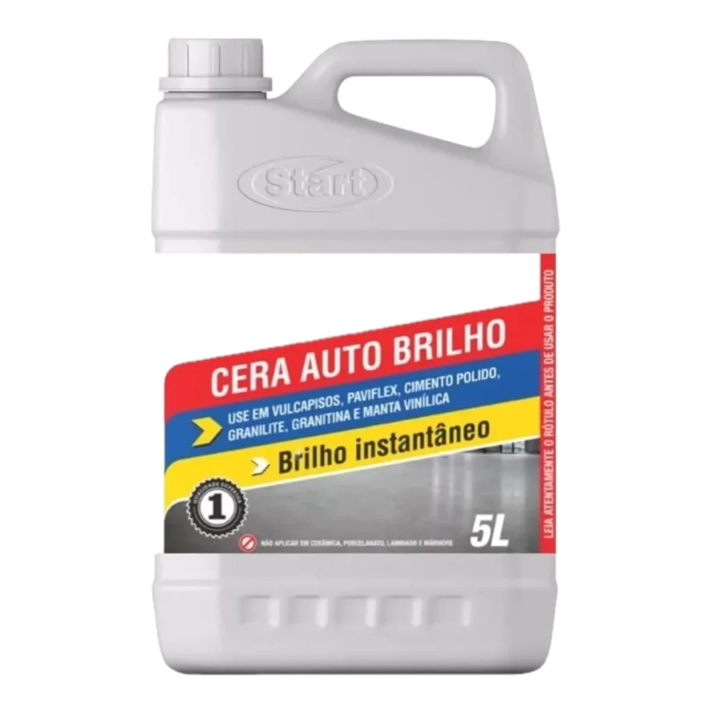 Cera incolor auto brilho start 5 litros