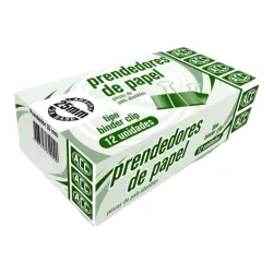 Clipe Binder 25 mm Preto Caixa com 12 Unidades — H&H Suprimentos Corporativos