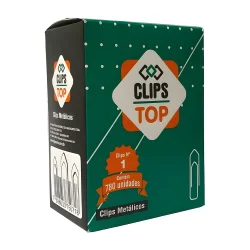 Clipes Top Clips 780X1 Nº 1/0 — H&H Suprimentos Corporativos