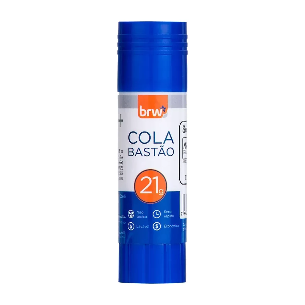 Cola em bastão BRW 21 g