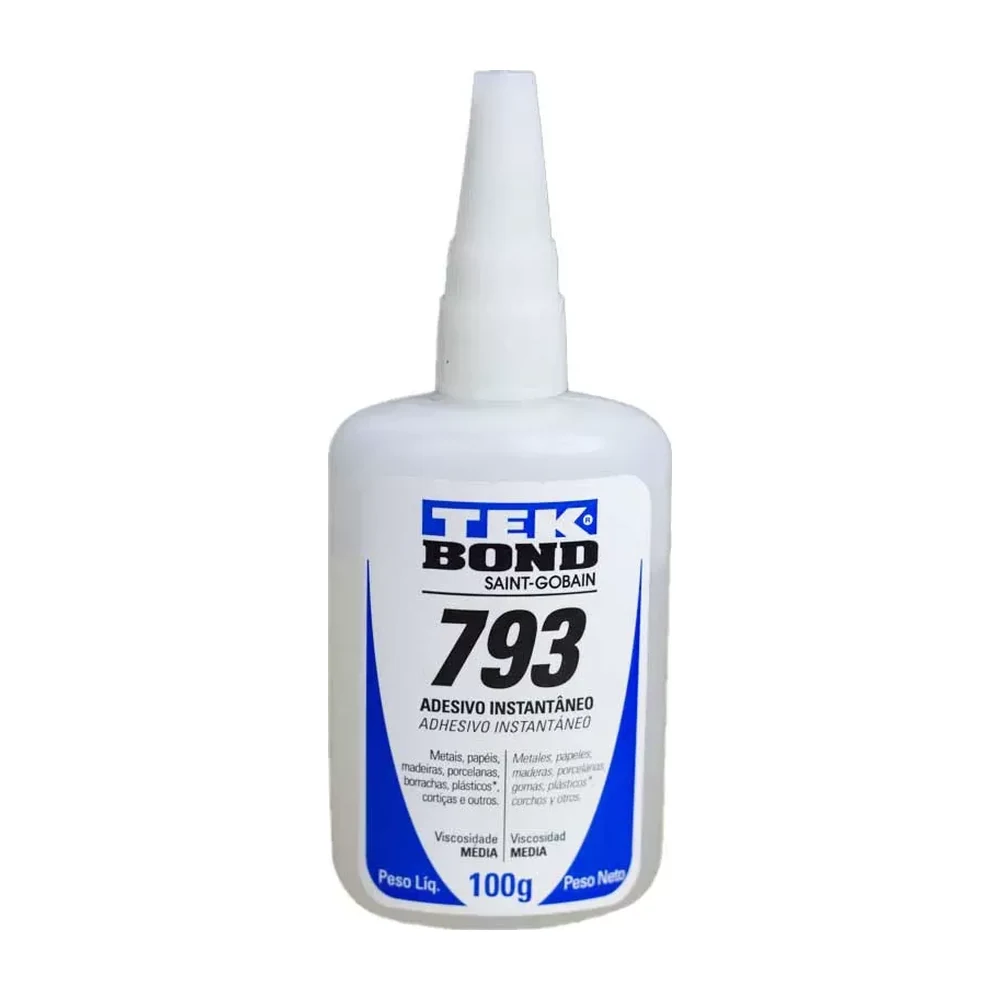 Cola instantânea Tekbond 793 artesanato 100 g