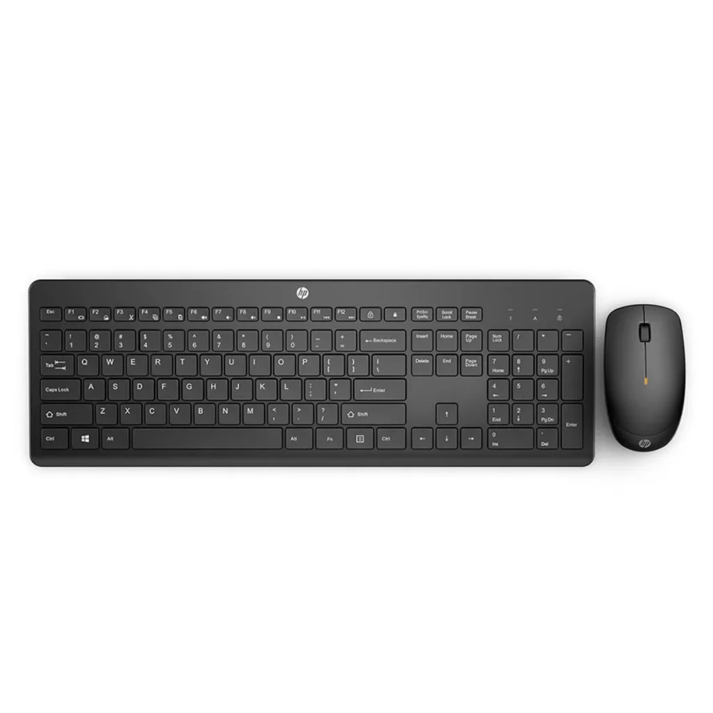 Combo teclado e mouse sem fio HP 230 2.4 ghz