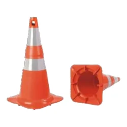 Cone de Sinalização Plastcor Flexível Reflexivo Laranja 75 cm — H&H Suprimentos Corporativos
