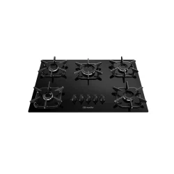 Cooktop a Gás Mueller 5 Bocas Ultra Chama Iron 5Q UC — H&H Suprimentos Corporativos