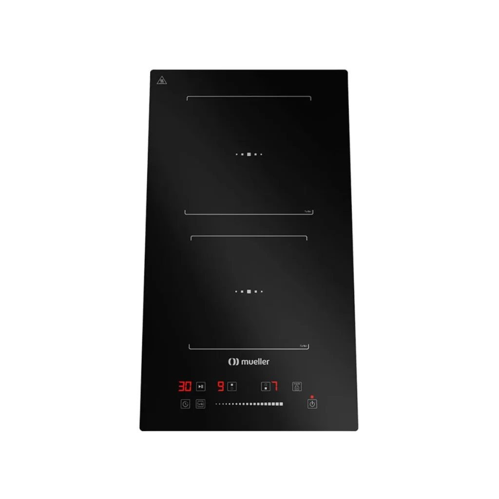 Cooktop de indução mueller 2 zonas touch slider MCN2BK