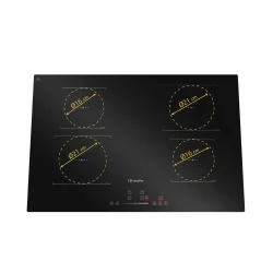 Cooktop de Indução Mueller 4 Zonas Superturbo MCN4BL — H&H Suprimentos Corporativos