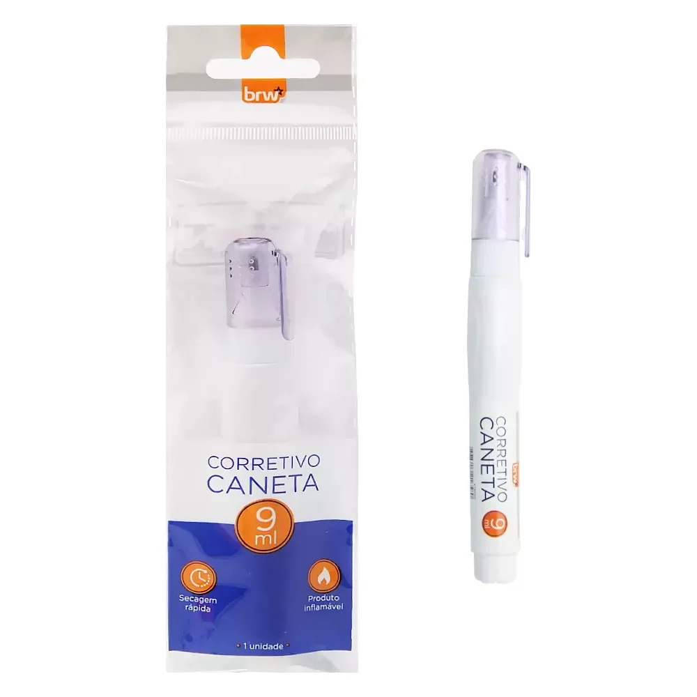 Corretivo caneta 9 ml BRW
