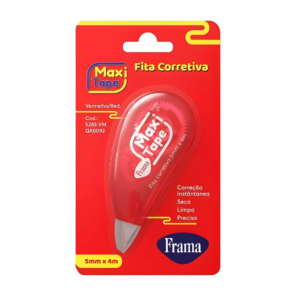 Corretivo em fita Maxi Tape 6 m x 5 mm