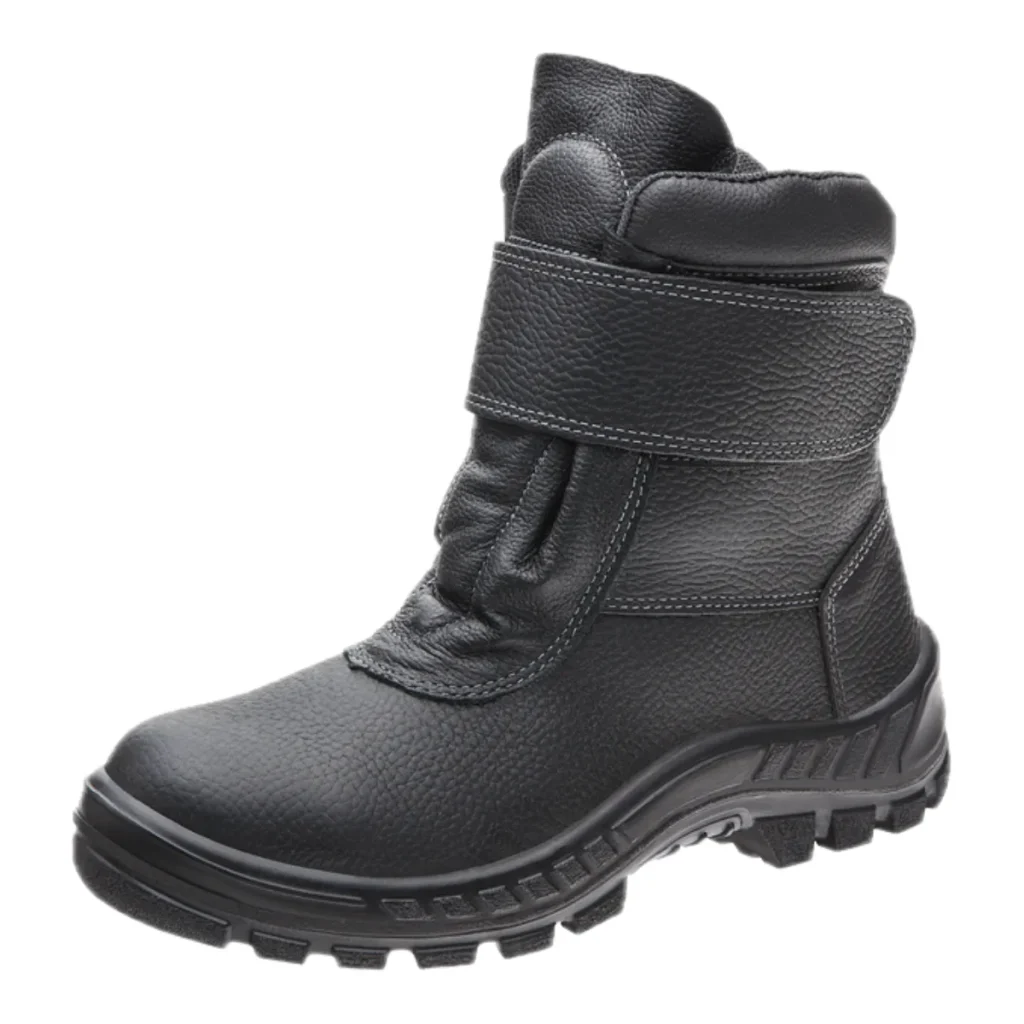 Coturno de segurança marluvas 60C32 preto com fechamento em velcro