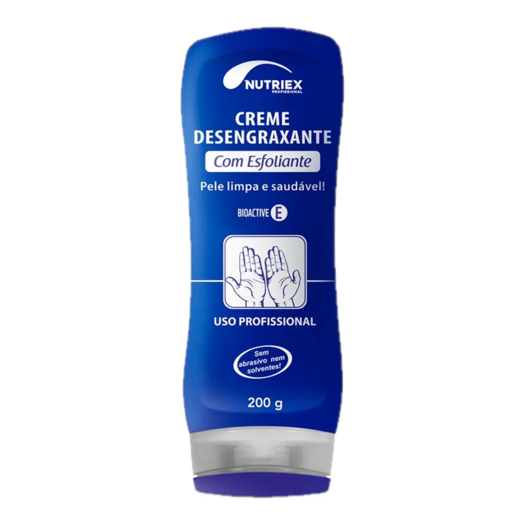 Creme desengraxante com esfoliante nutriex profissional 200 g