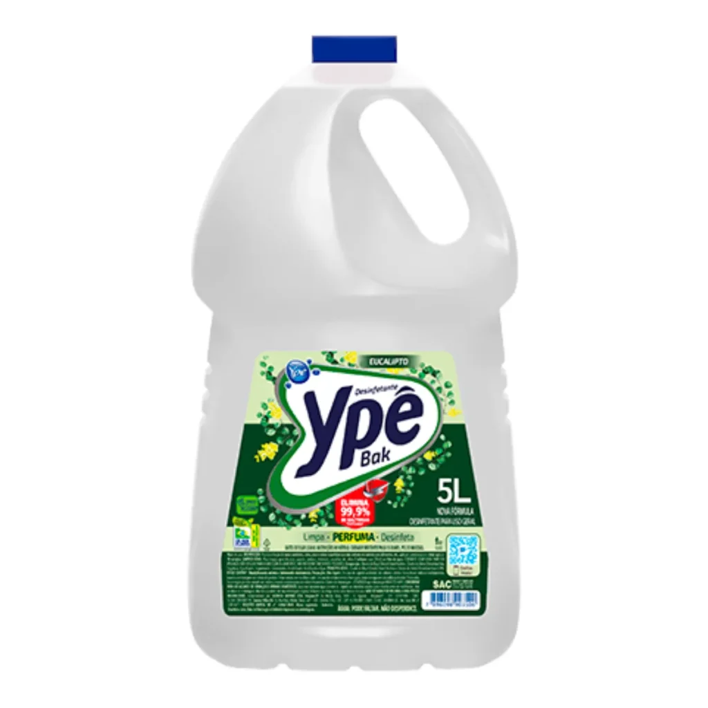 Desinfetante Ypê bak leitoso eucalipto 5 L