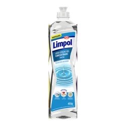 Detergente Lava-Louças Limpol Gel Concentrado Cristal 400 g — H&H Suprimentos Corporativos