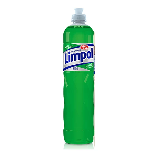 Detergente lava-louças Limpol regular limão 500 ml