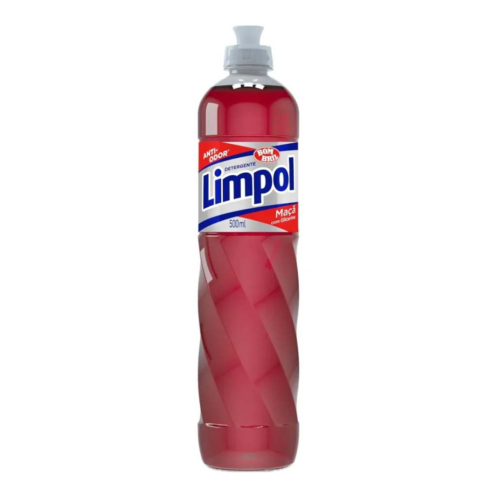 Detergente líquido Limpol maçã 500 ml