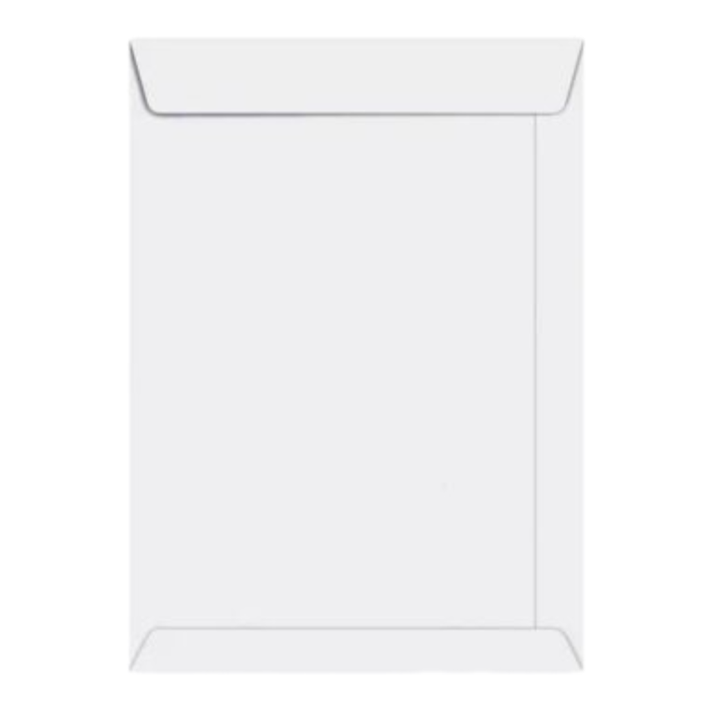 Envelope branco 169 x 229 mm