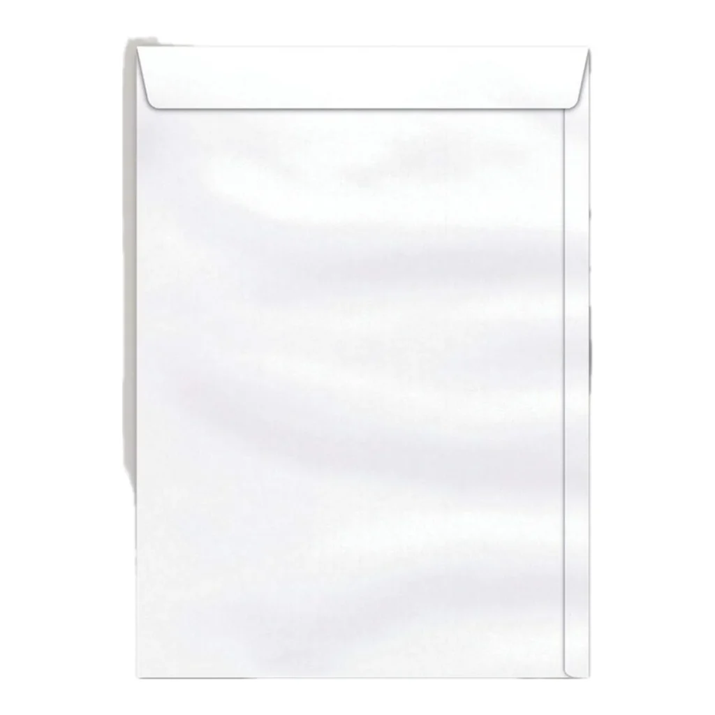 Envelope saco branco 176 x 250 mm 75 g scrity sof 25