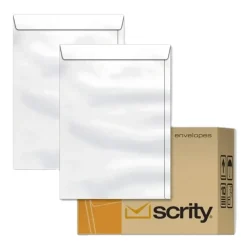 Envelope Saco Branco Scrity SOF34 240 x 340 mm 75 g — H&H Suprimentos Corporativos