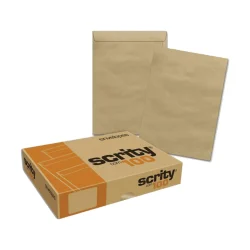 Envelope Saco Kraft Natural 80 g 176 x 250 mm Scrity SKN25 — H&H Suprimentos Corporativos