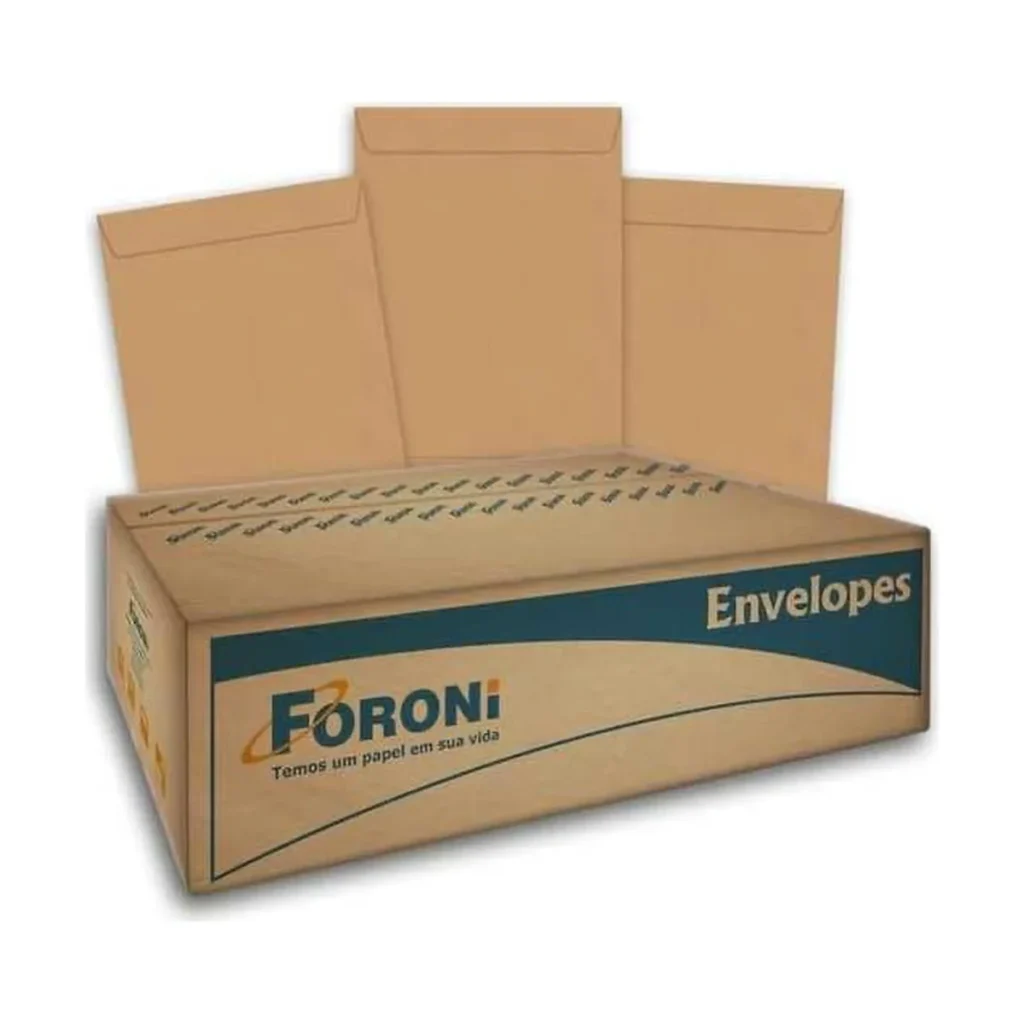 Envelope saco kraft natural scrity SKN34 240 x 340 mm 80 g