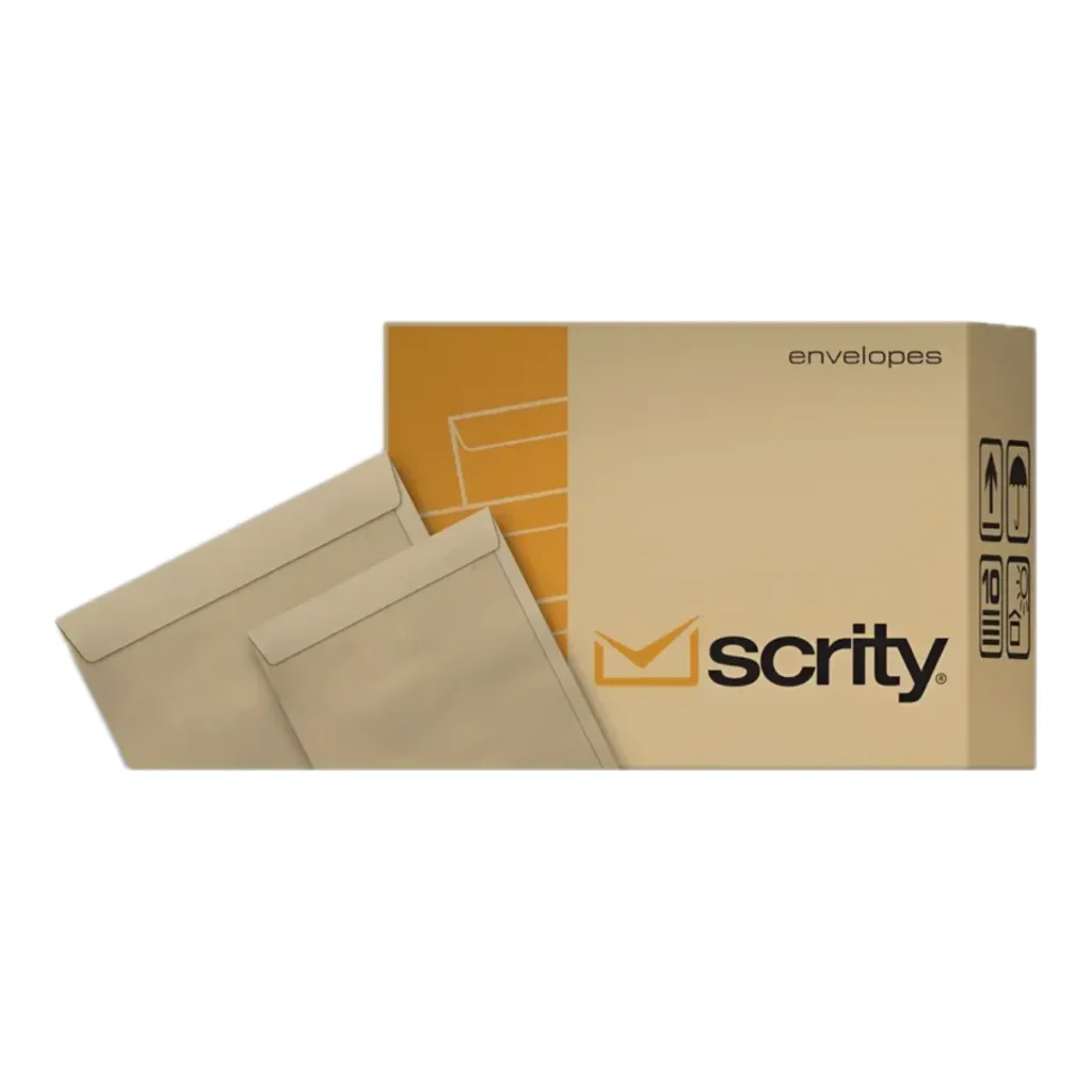 Envelope saco kraft natural scrity SKN41 310 x 410 mm 80 g
