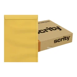 Envelope Saco Kraft Ouro Scrity SKO25 176 x 250 mm 80 g — H&H Suprimentos Corporativos