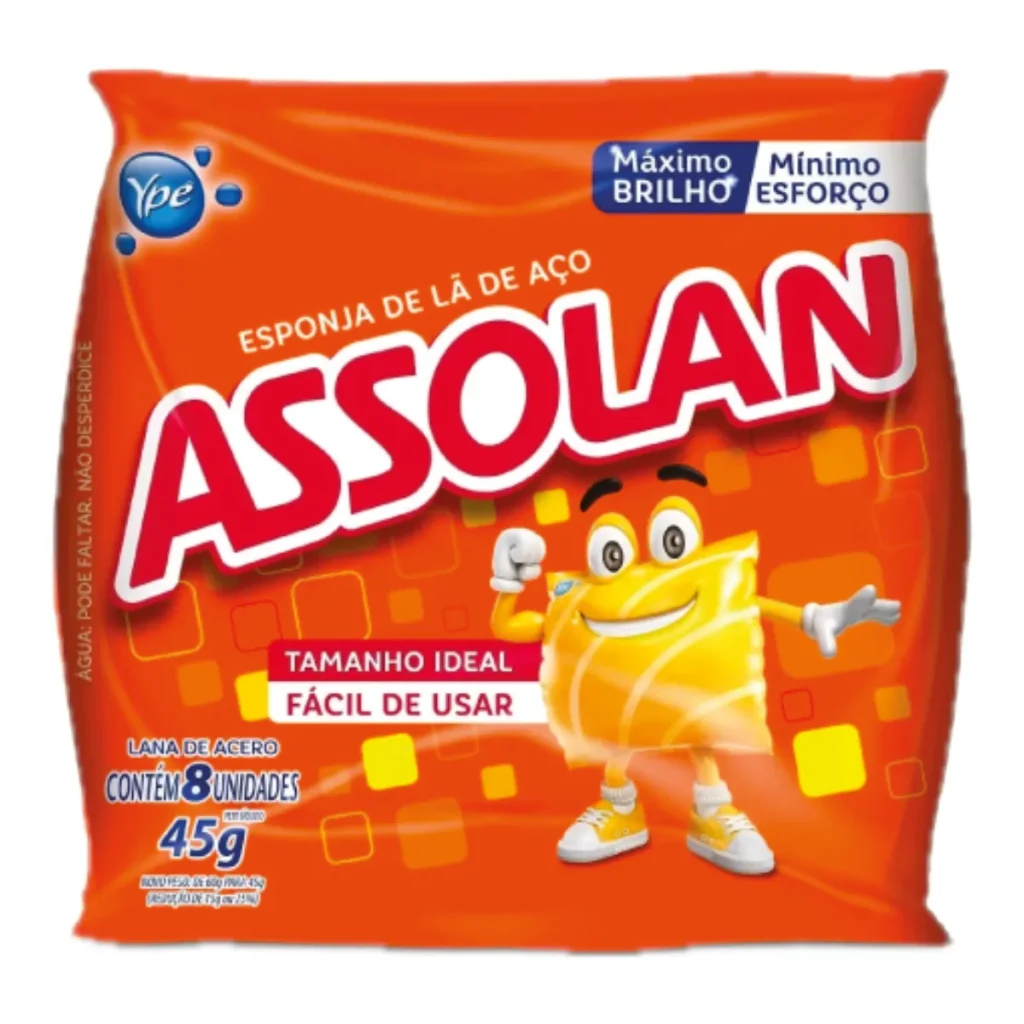 Esponja de aço assolan