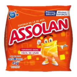 Esponja de Aço Assolan — H&H Suprimentos Corporativos