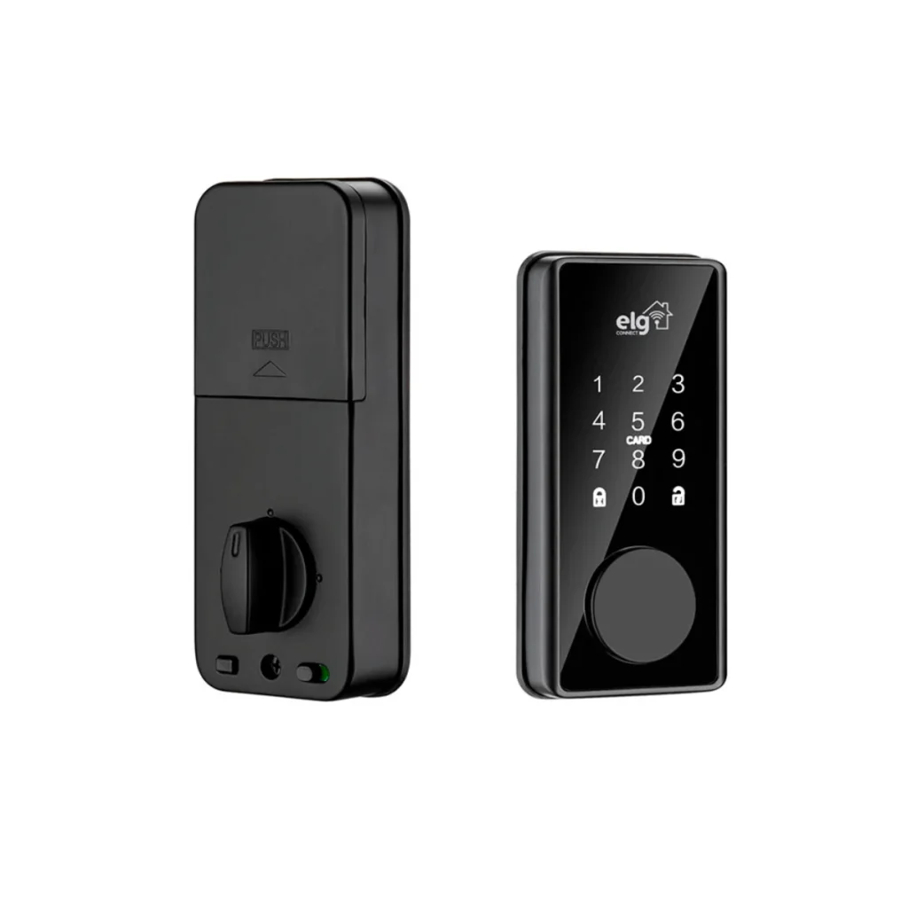 Fechadura digital ELG SHFD701 WI-FI com app, senha, tag e chave