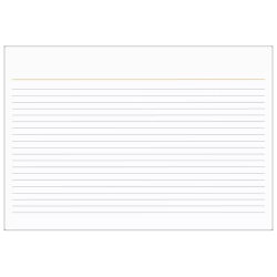 Ficha Pautada N3 5x8 Tilibra (100 Folhas) — H&H Suprimentos Corporativos
