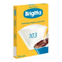 Filtro de Papel Brigitta nº 103 Caixa com 30 — H&H Suprimentos Corporativos