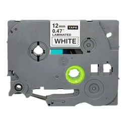 Fita Compatível Brother TZe-231 12 mm Preto sobre Branco — H&H Suprimentos Corporativos
