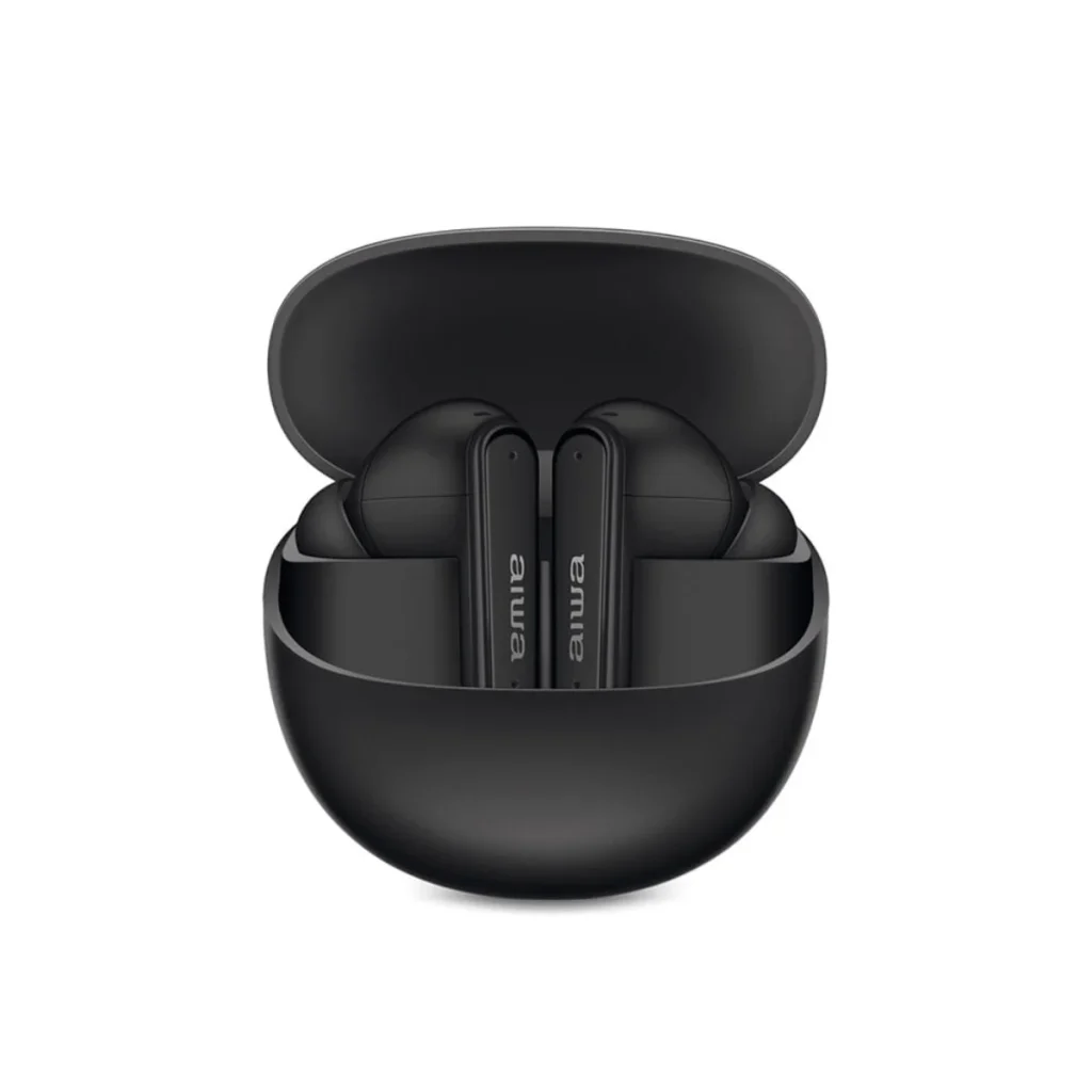 Fone de Ouvido Bluetooth Aiwa AWS-EB-04-B TWS com Cancelamento de Ruído