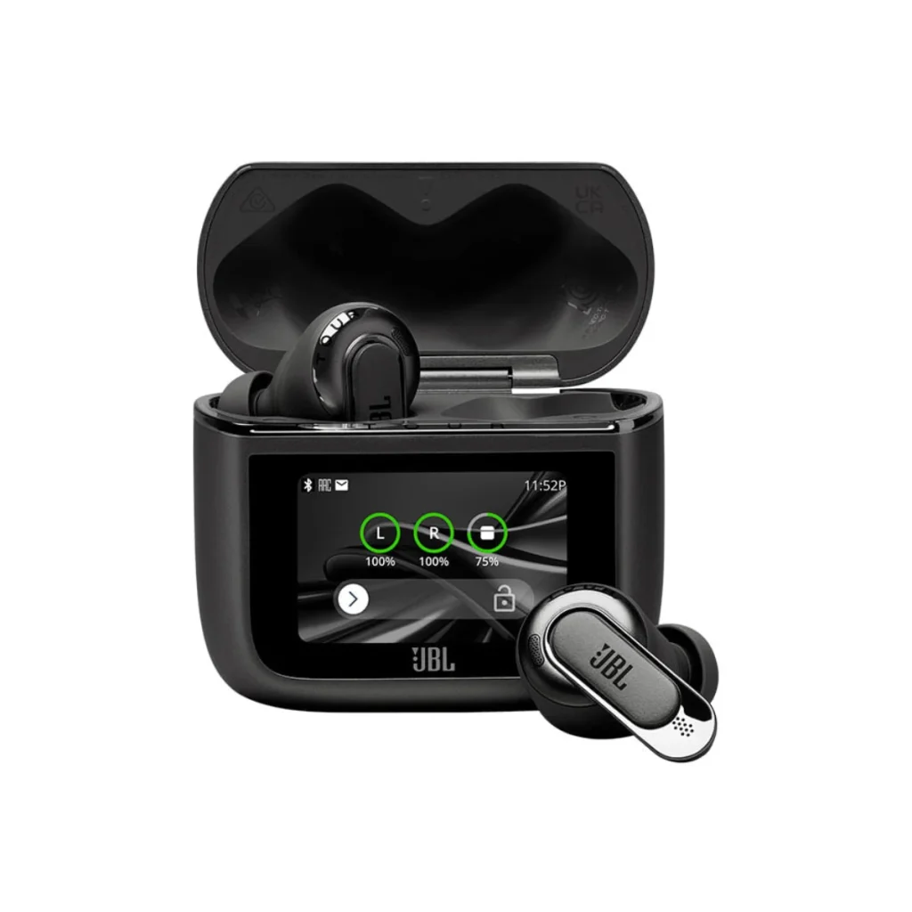 Fone de Ouvido Bluetooth JBL Tour Pro 3 TWS com Cancelamento de Ruído e Estoj...
