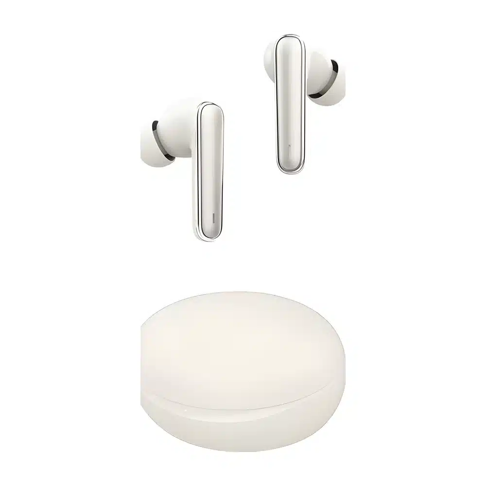 Fone de ouvido Bluetooth Kross FTA-16 Hick Sound Beat bege