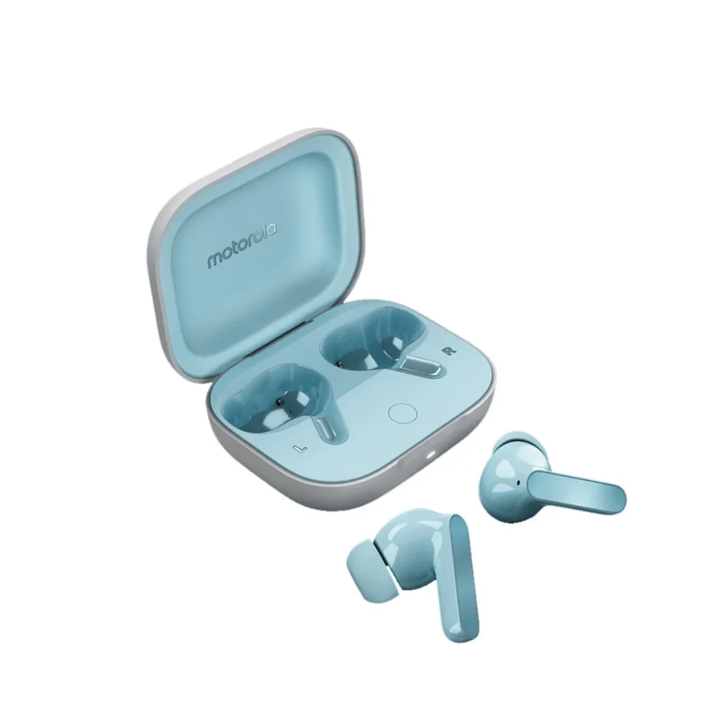 Fone de ouvido Bluetooth motorola moto buds com cancelamento de ruído