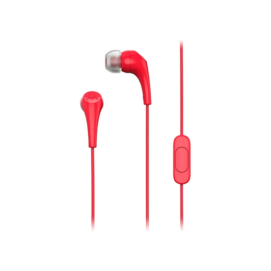 Fone de Ouvido Motorola Earbuds 2-S com Fio e Microfone