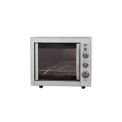 Forno Elétrico Layr Luxo 46 Litros Inox com Porta de Vidro Temperado Espelhado — H&H Suprimentos Corporativos