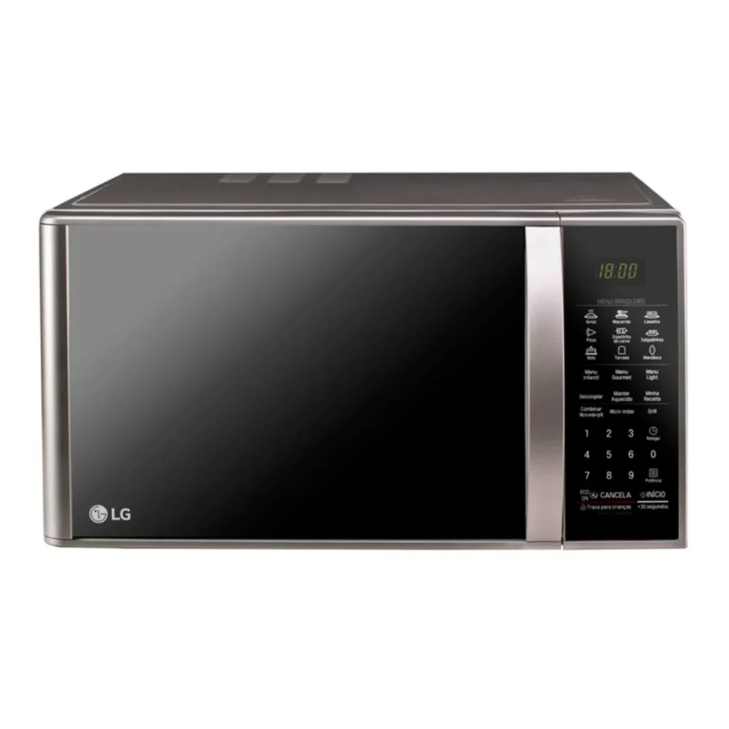 Forno de micro-ondas lg MH7093BRA 30 litros grill de quartzo prata 220 v