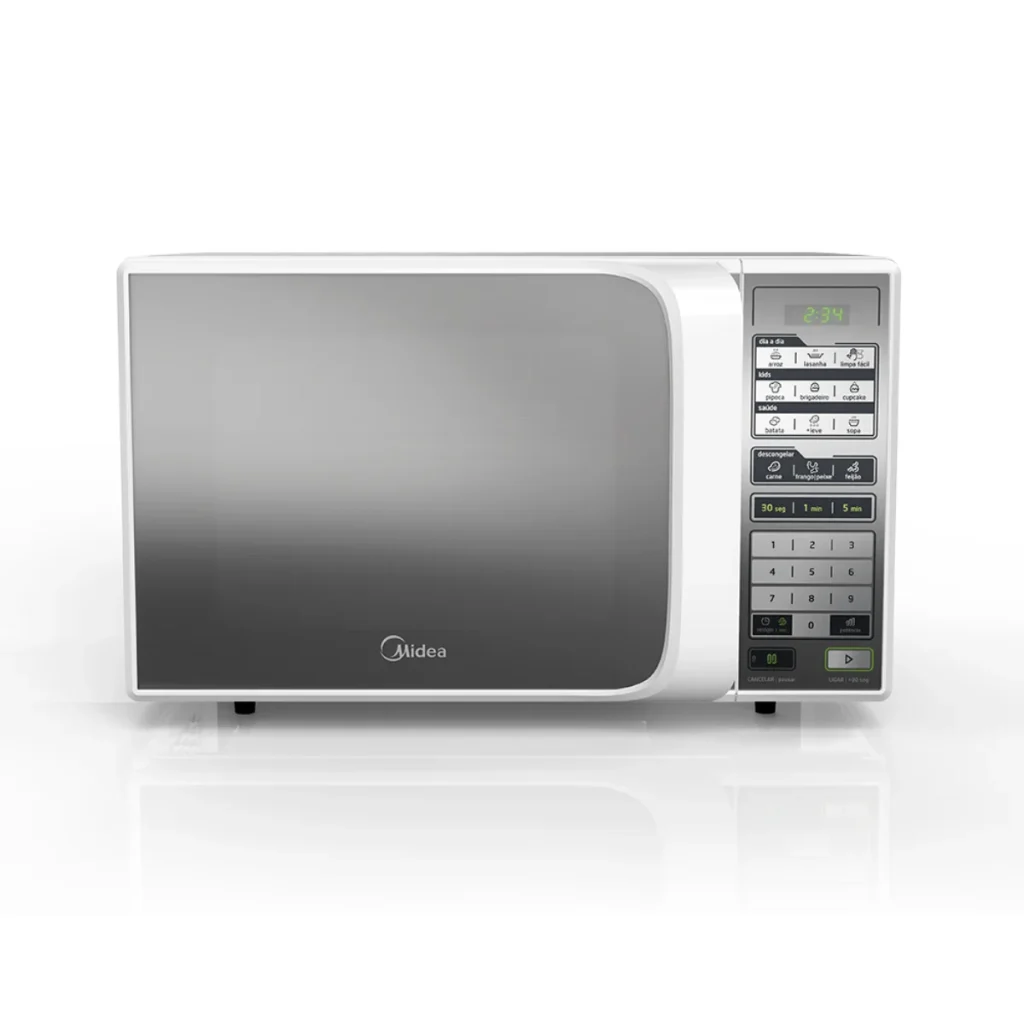 Forno micro-ondas midea MTFE42 30 litros espelhado 220 v