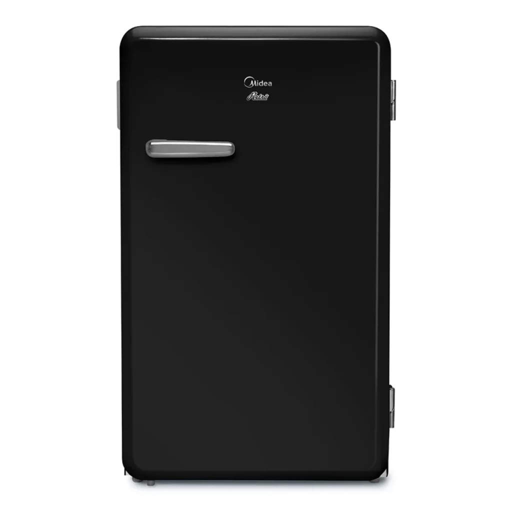 Frigobar midea MRV10P retrô 95 litros preto