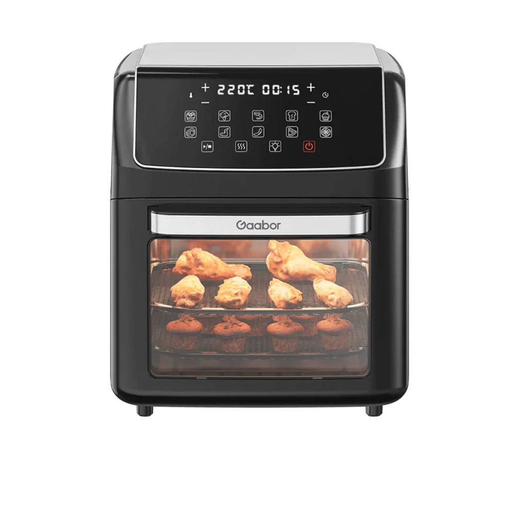 Fritadeira elétrica gaabor 12 L painel digital AF-120T01