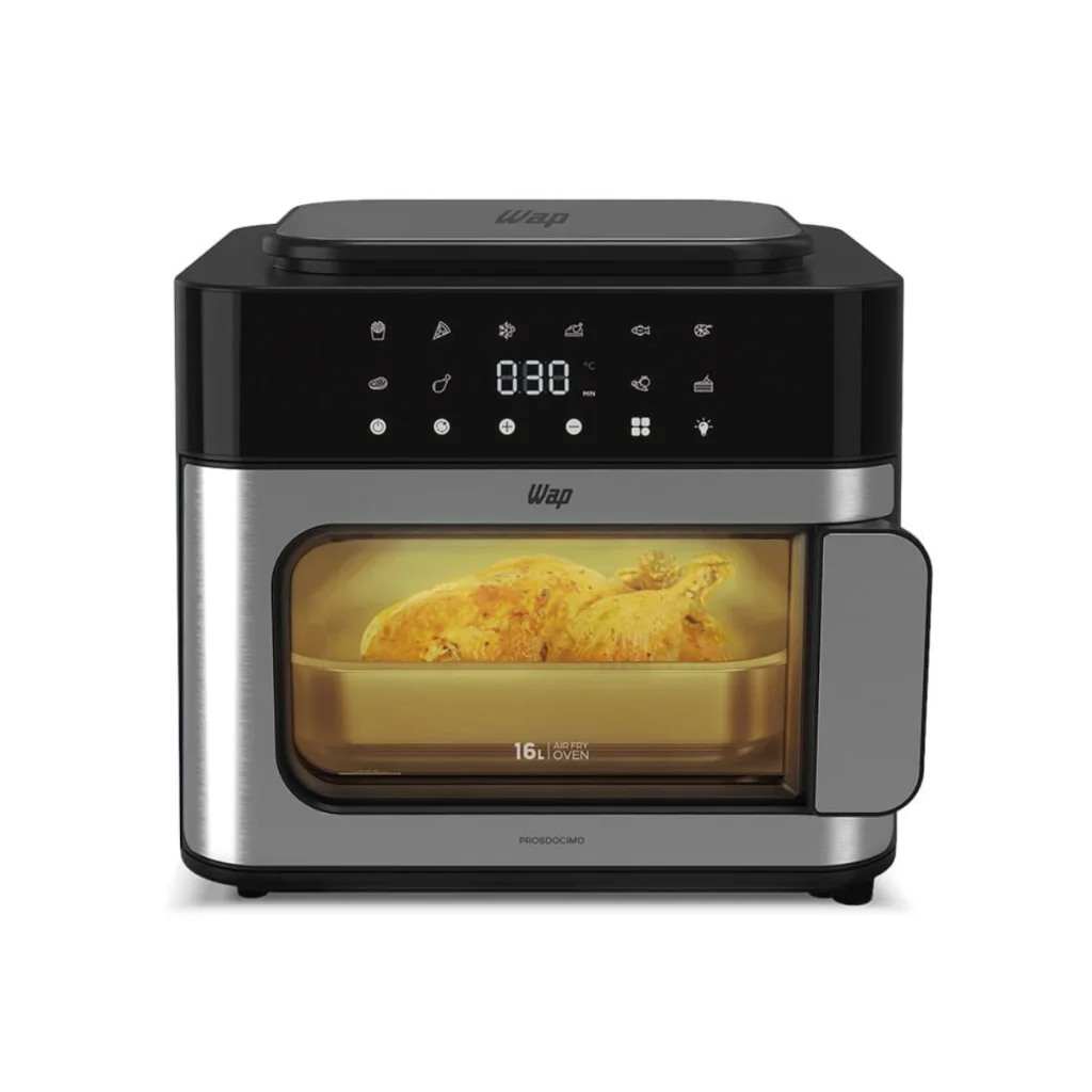 Fritadeira elétrica wap airfry 16 L multi-comb digital WAFC16