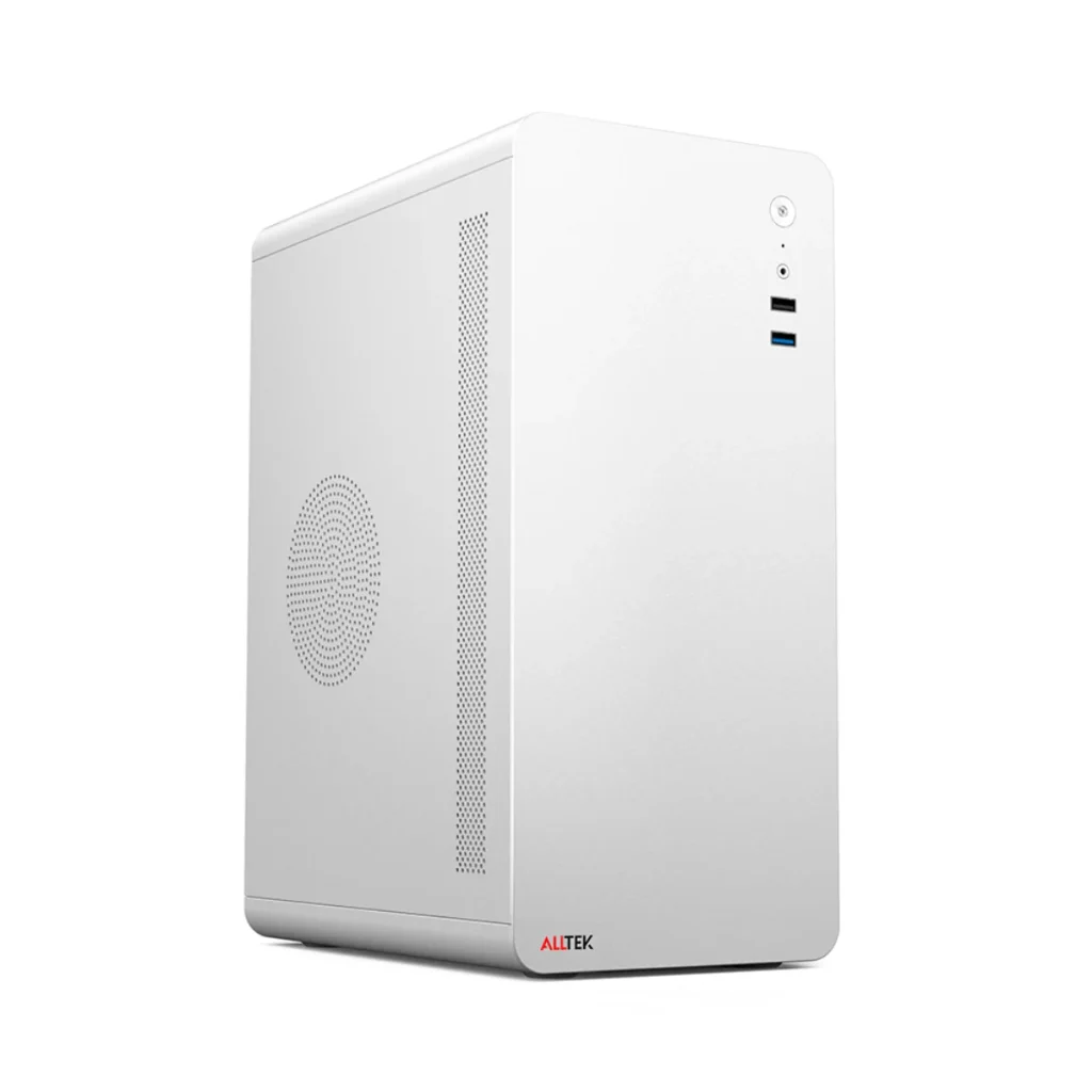 Gabinete Alltek ATK20 micro ATX/itx sem fonte branco