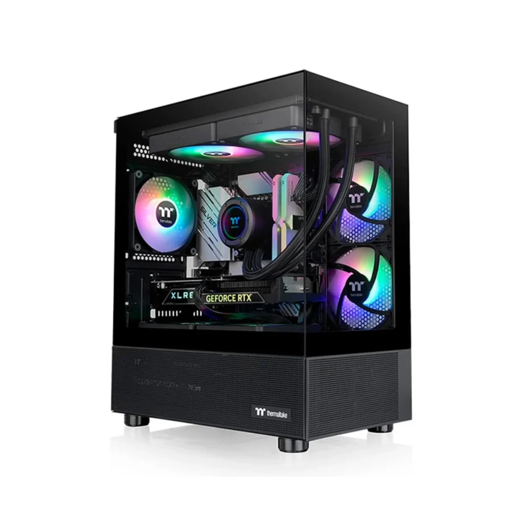 Gabinete thermaltake tt view 170 tg argb micro-case micro ATX